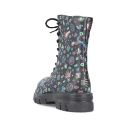 Rieker Ankle Boots & Boots-Women'S Biker Boots Multi-Black