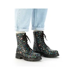 Rieker Ankle Boots & Boots-Women'S Biker Boots Multi-Black
