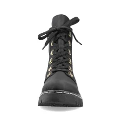 Rieker Ankle Boots & Boots-Women'S Biker Boots Jet Black