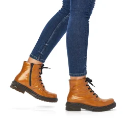 Rieker Ankle Boots & Boots-Women'S Biker Boots Honey Yellow