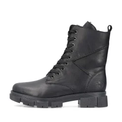 Rieker Ankle Boots & Boots-Women'S Biker Boots Jet Black