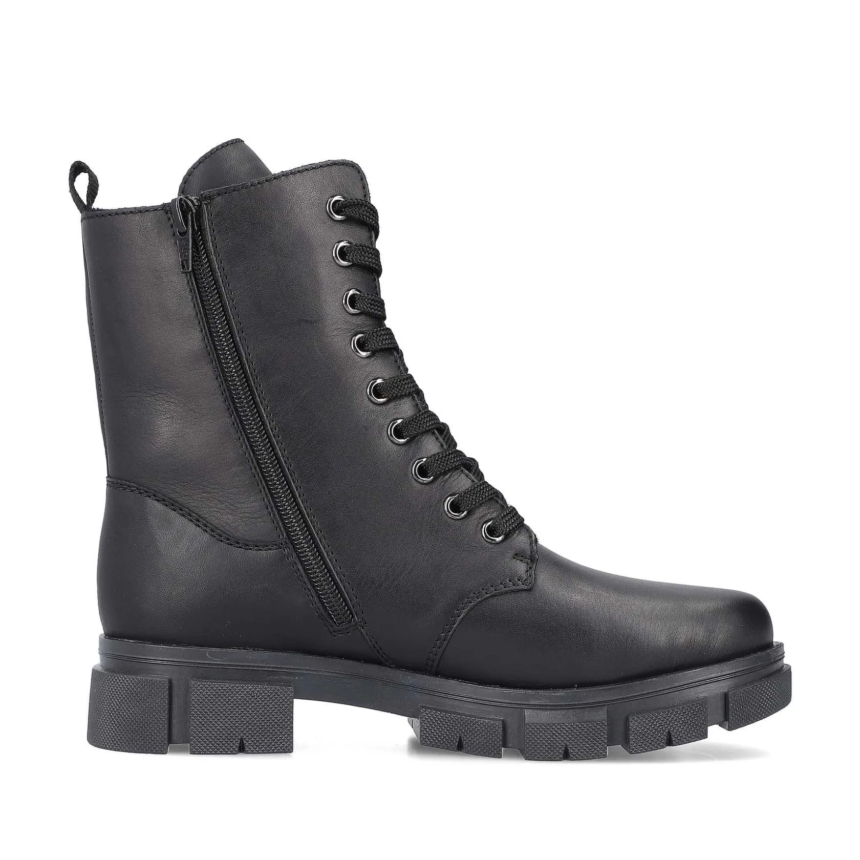 Rieker Ankle Boots & Boots-Women'S Biker Boots Jet Black