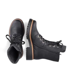 Rieker Ankle Boots & Boots-Women'S Biker Boots Graphite Black