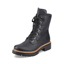 Rieker Ankle Boots & Boots-Women'S Biker Boots Graphite Black