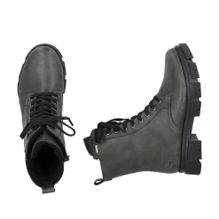 Rieker Ankle Boots & Boots-Women'S Biker Boots Granite Gray