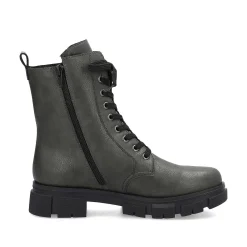 Rieker Ankle Boots & Boots-Women'S Biker Boots Granite Gray
