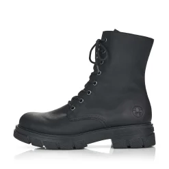 Rieker Ankle Boots & Boots-Women'S Biker Boots Graphite Black