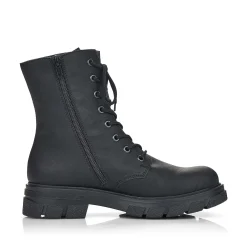Rieker Ankle Boots & Boots-Women'S Biker Boots Graphite Black