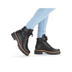 Rieker Ankle Boots & Boots-Women'S Biker Boots Night Black