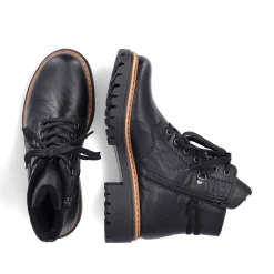 Rieker Ankle Boots & Boots-Women'S Biker Boots Night Black