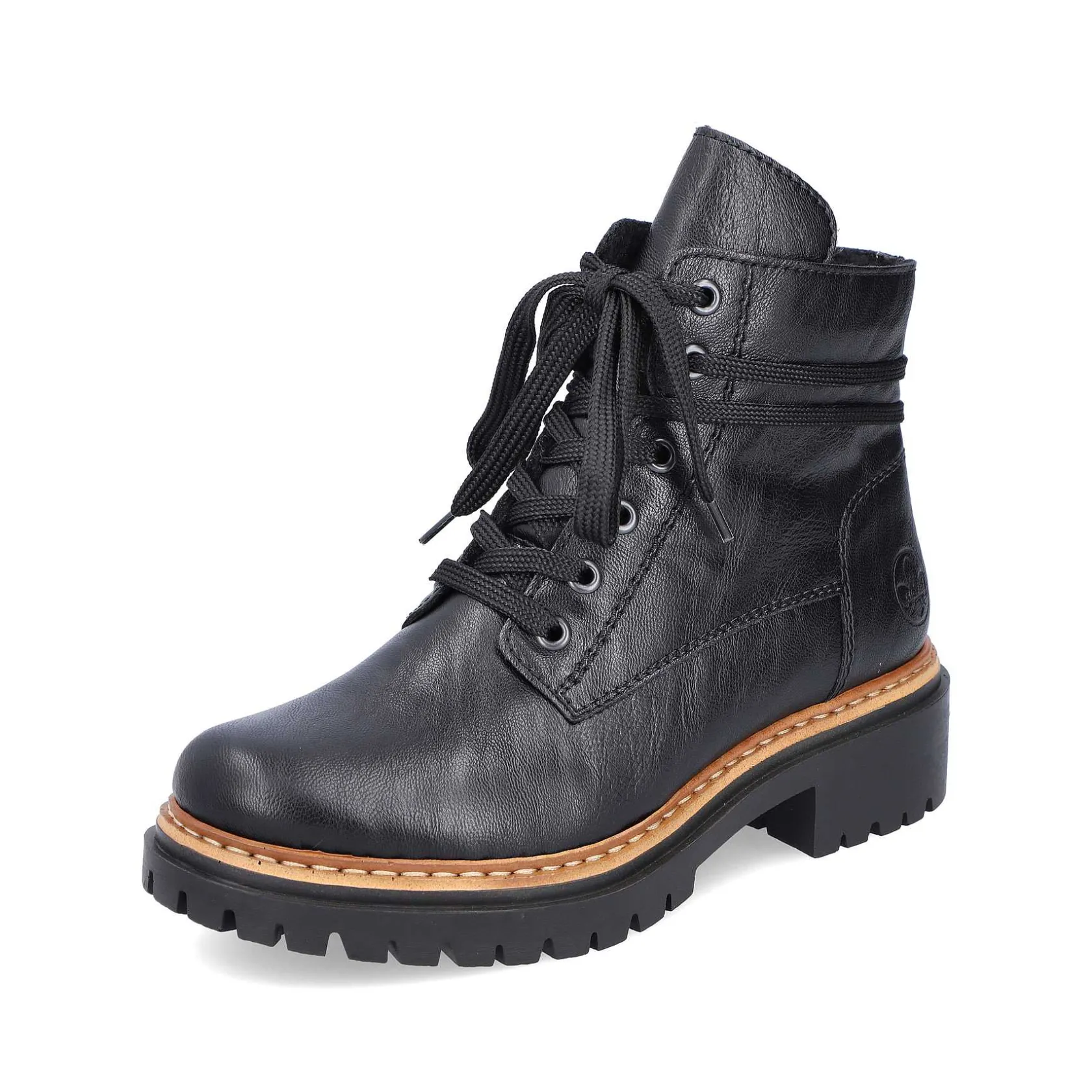 Rieker Ankle Boots & Boots-Women'S Biker Boots Night Black