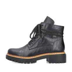 Rieker Ankle Boots & Boots-Women'S Biker Boots Night Black