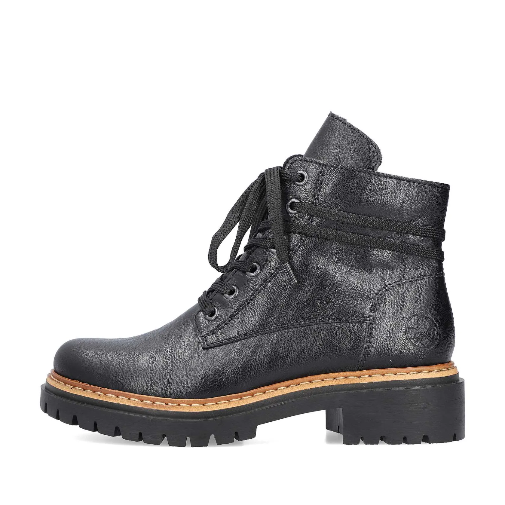 Rieker Ankle Boots & Boots-Women'S Biker Boots Night Black