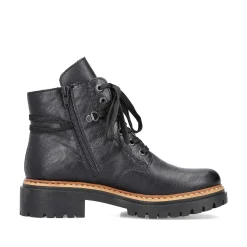 Rieker Ankle Boots & Boots-Women'S Biker Boots Night Black