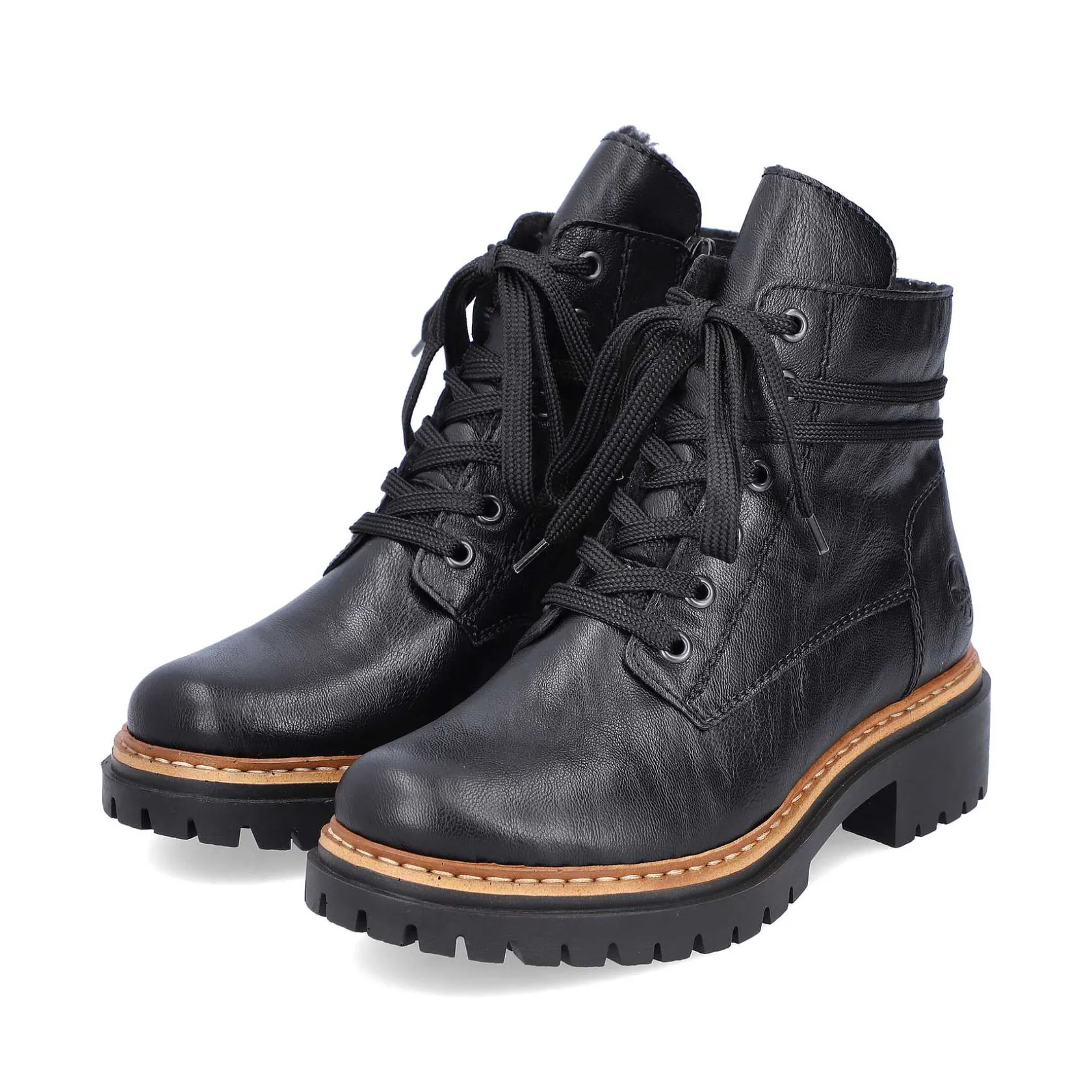 Rieker Ankle Boots & Boots-Women'S Biker Boots Night Black