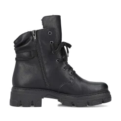 Rieker Ankle Boots & Boots-Women'S Biker Boots Night Black