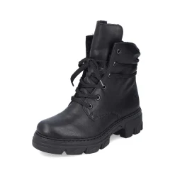 Rieker Ankle Boots & Boots-Women'S Biker Boots Night Black