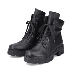 Rieker Ankle Boots & Boots-Women'S Biker Boots Night Black