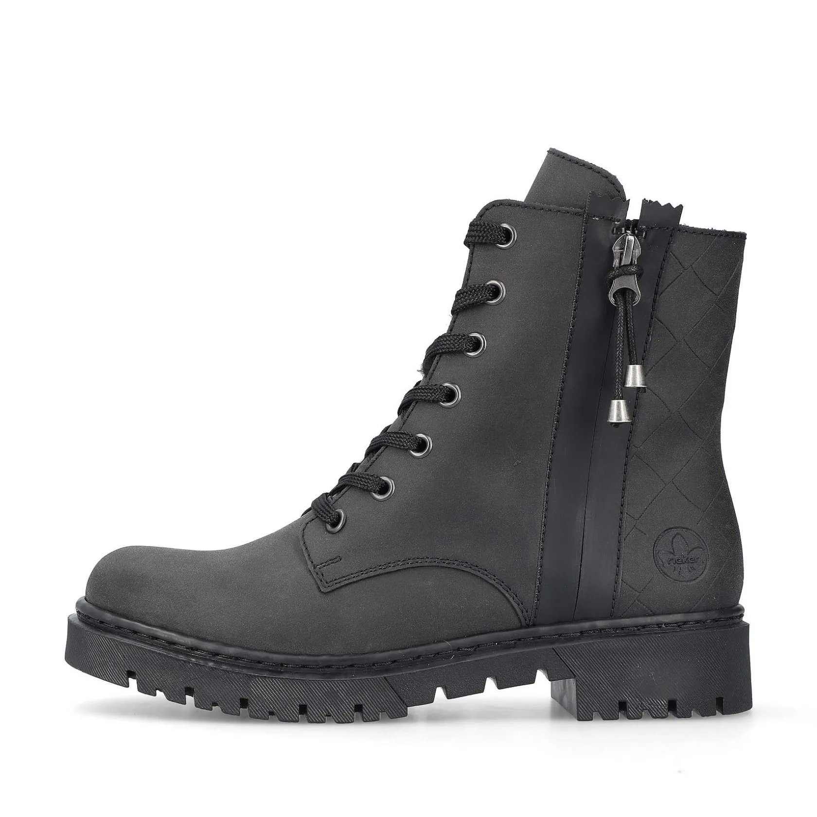 Rieker Ankle Boots & Boots-Women'S Biker Boots Jet Black