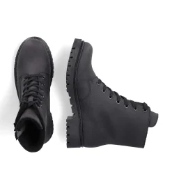 Rieker Ankle Boots & Boots-Women'S Biker Boots Jet Black