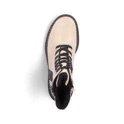 Rieker Ankle Boots & Boots-Women'S Biker Boots Vanilla Beige