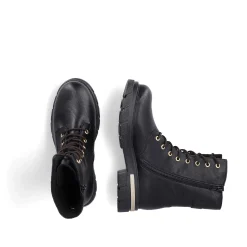 Rieker Ankle Boots & Boots-Women'S Biker Boots Night Black