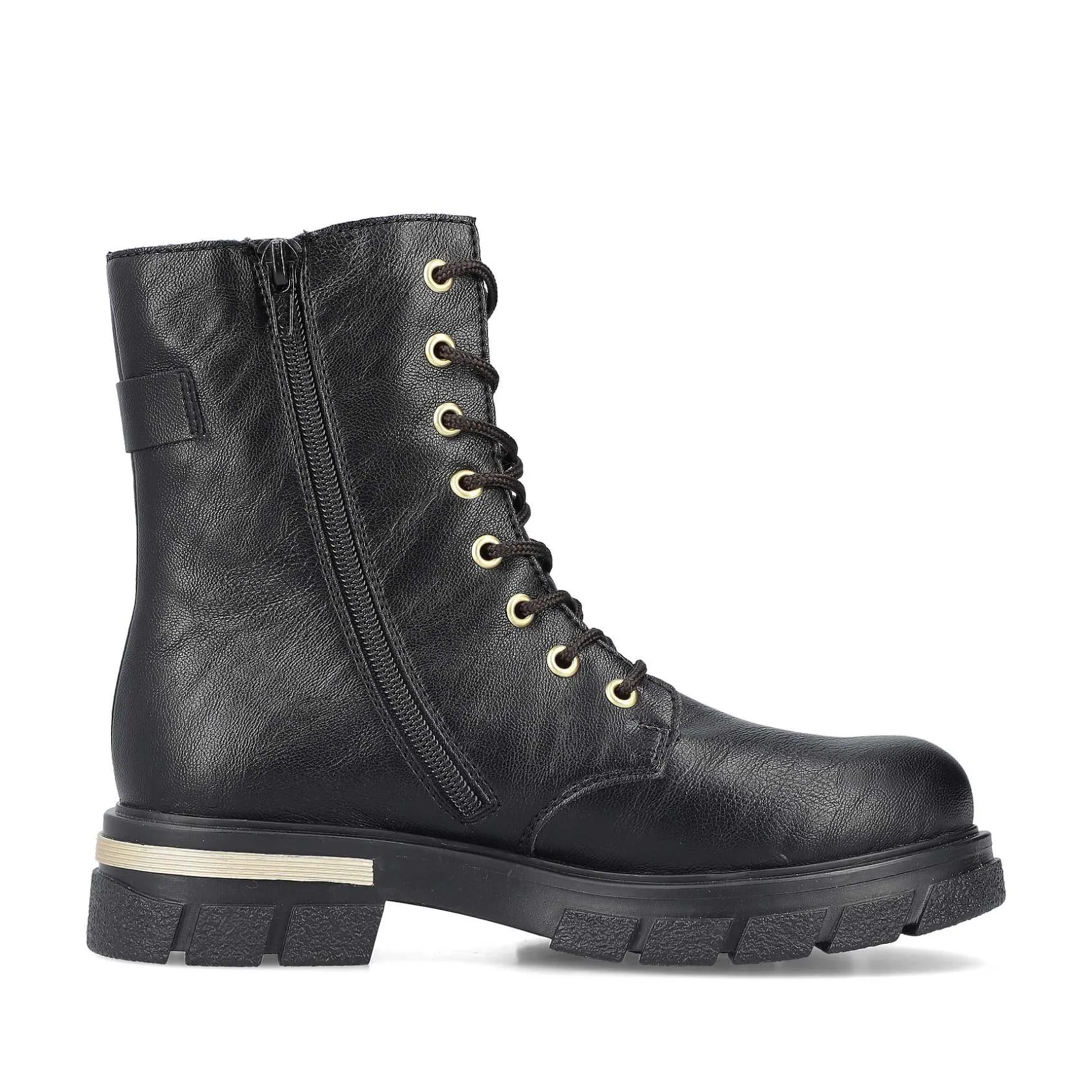 Rieker Ankle Boots & Boots-Women'S Biker Boots Night Black