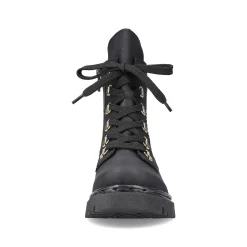 Rieker Ankle Boots & Boots-Women'S Biker Boots Jet Black