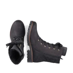 Rieker Ankle Boots & Boots-Women'S Biker Boots Jet Black