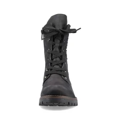 Rieker Ankle Boots & Boots-Women'S Biker Boots Jet Black