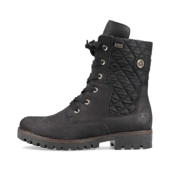 Rieker Ankle Boots & Boots-Women'S Biker Boots Jet Black
