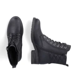 Rieker Ankle Boots & Boots-Women'S Biker Boots Night Black