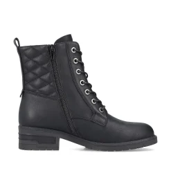 Rieker Ankle Boots & Boots-Women'S Biker Boots Night Black