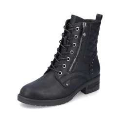 Rieker Ankle Boots & Boots-Women'S Biker Boots Night Black