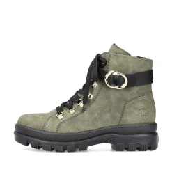 Rieker Ankle Boots & Boots-Women'S Biker Boots Leaf Green