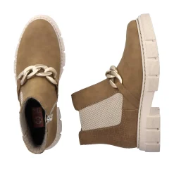 Rieker Ankle Boots & Boots-Women'S Chelsea Boots Camel Brown