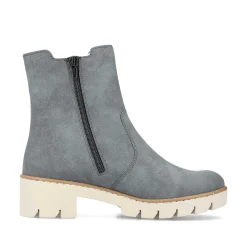 Rieker Ankle Boots & Boots-Women'S Chelsea Boots Gray Blue