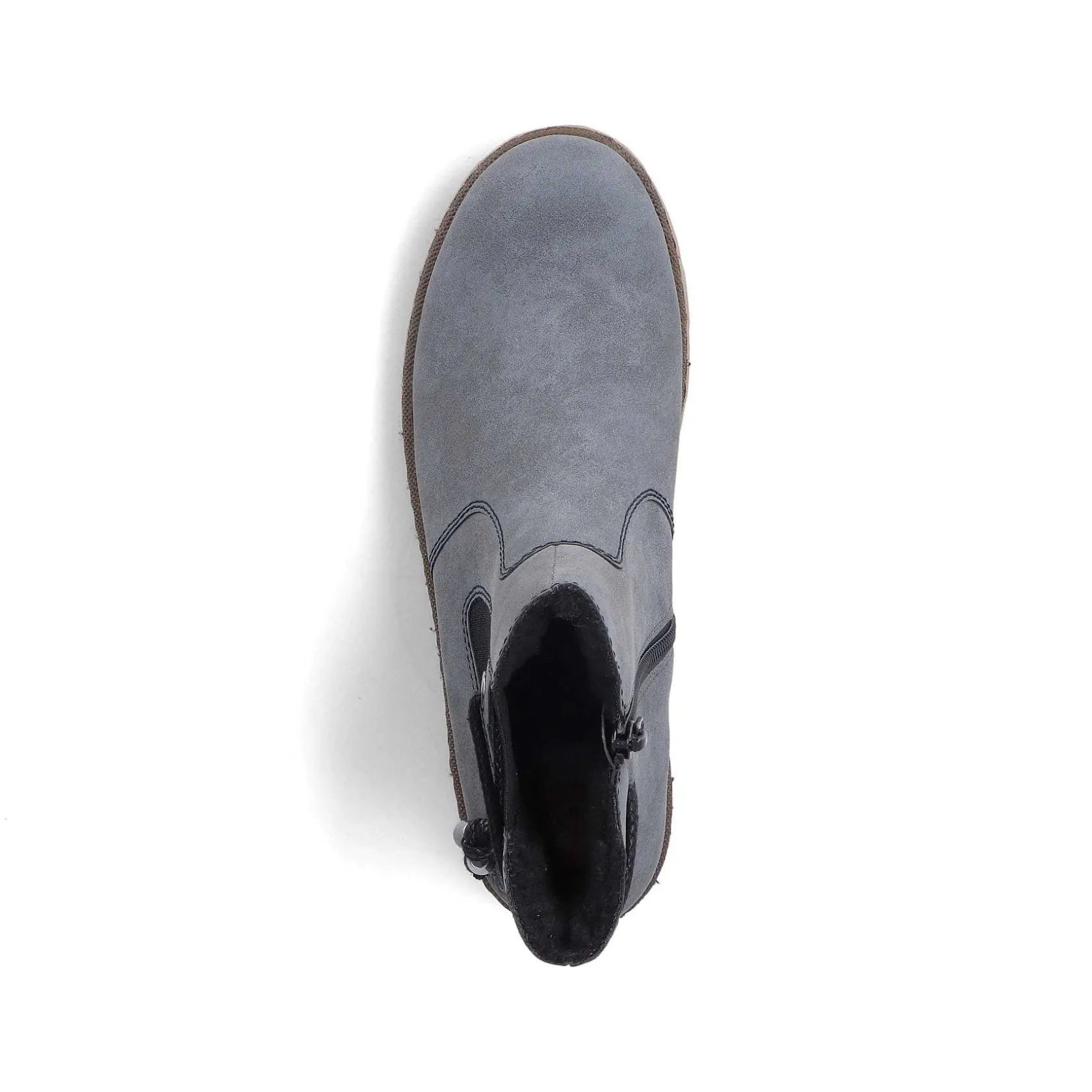 Rieker Ankle Boots & Boots-Women'S Chelsea Boots Grey-Blue-Black