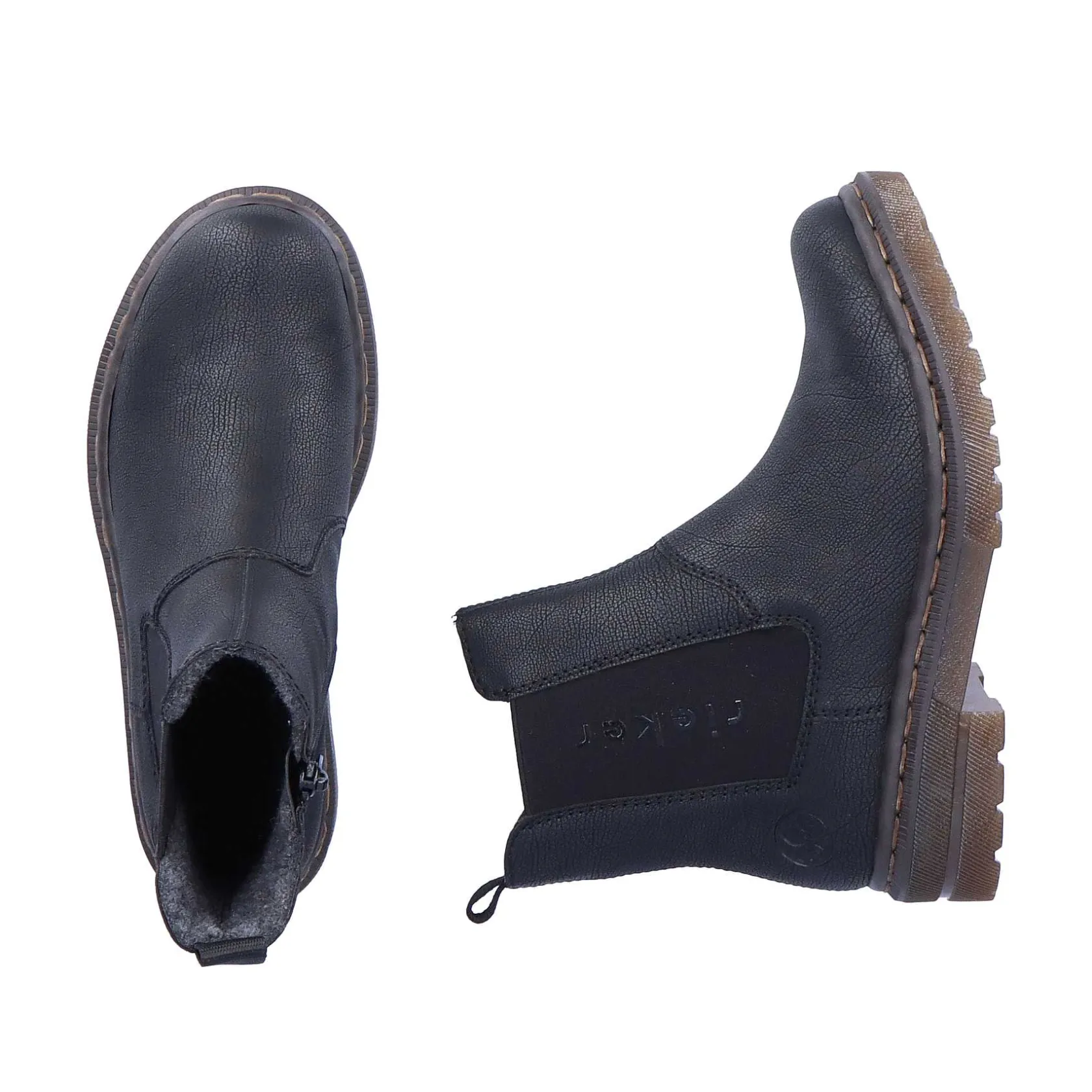 Rieker Ankle Boots & Boots-Women'S Chelsea Boots Asphalt Black