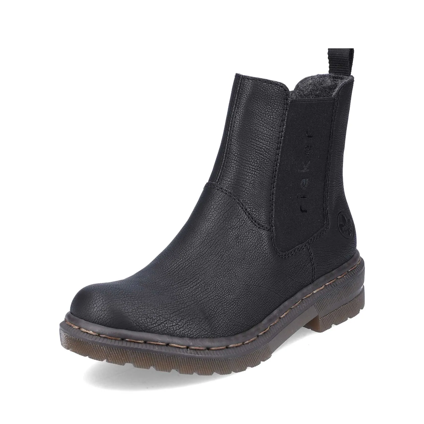 Rieker Ankle Boots & Boots-Women'S Chelsea Boots Asphalt Black