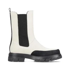 Rieker Ankle Boots & Boots-Women'S Chelsea Boots Cream White