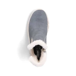 Rieker Ankle Boots & Boots-Women'S Chelsea Boots Grey-Blue-Beige