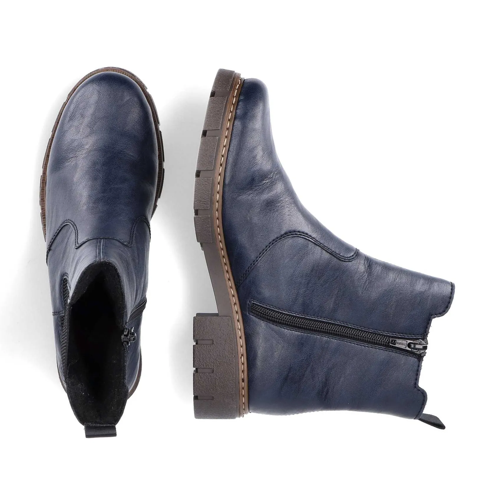 Rieker Ankle Boots & Boots-Women'S Chelsea Boots Slate Blue