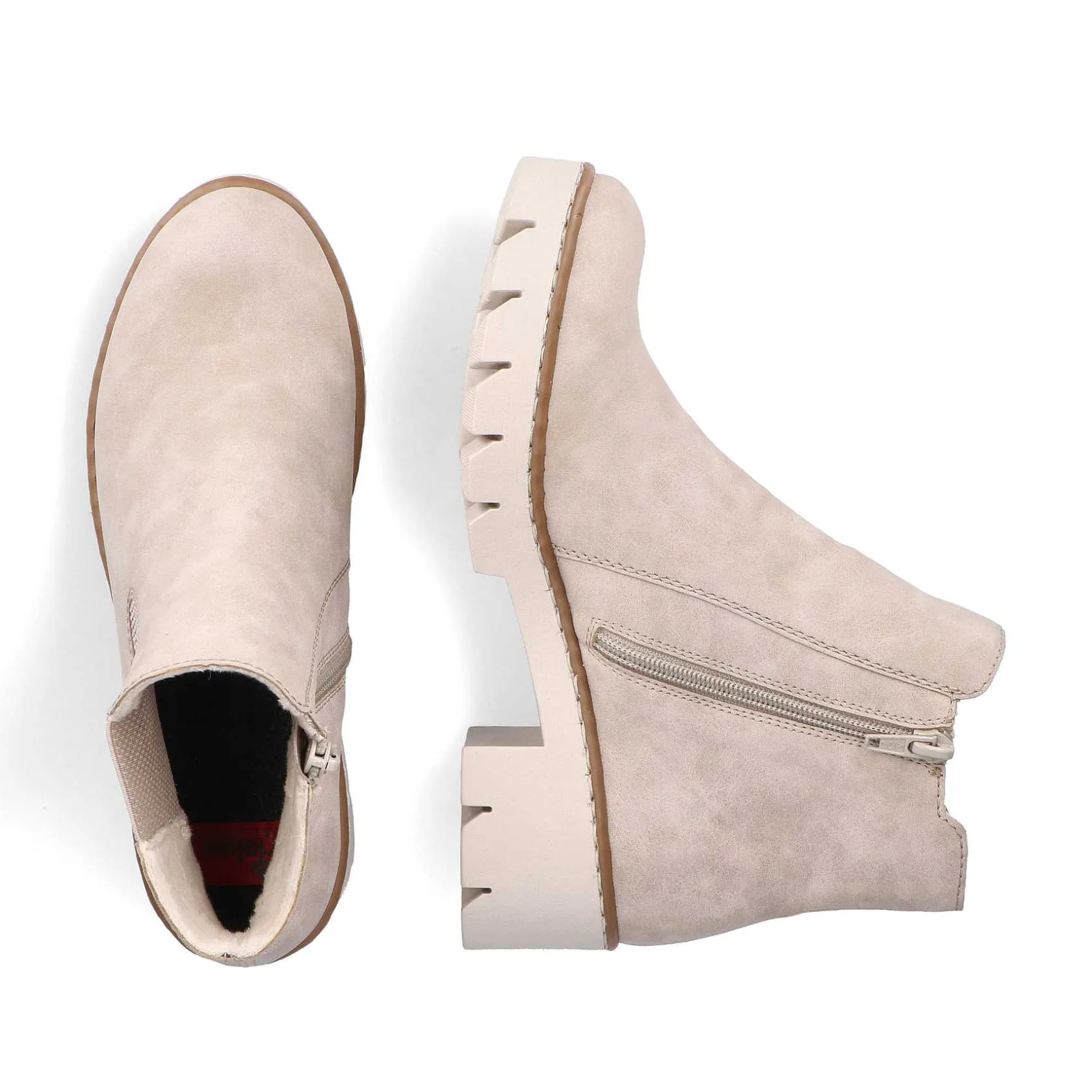 Rieker Ankle Boots & Boots-Women'S Chelsea Boots Sand Beige