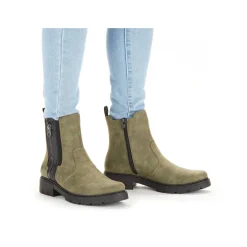 Rieker Ankle Boots & Boots-Women'S Chelsea Boots Leaf Green