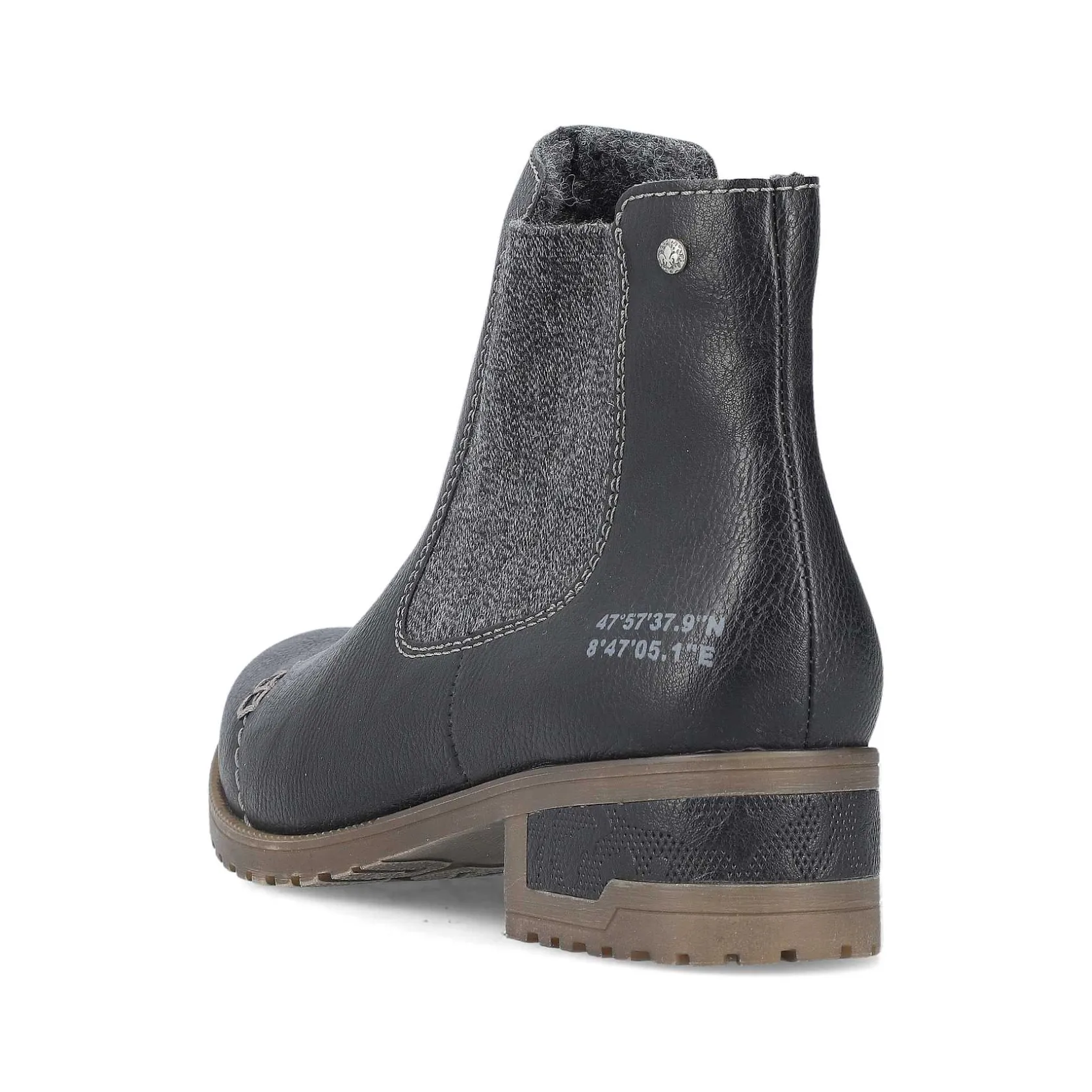 Rieker Ankle Boots & Boots-Women'S Chelsea Boots Asphalt Black