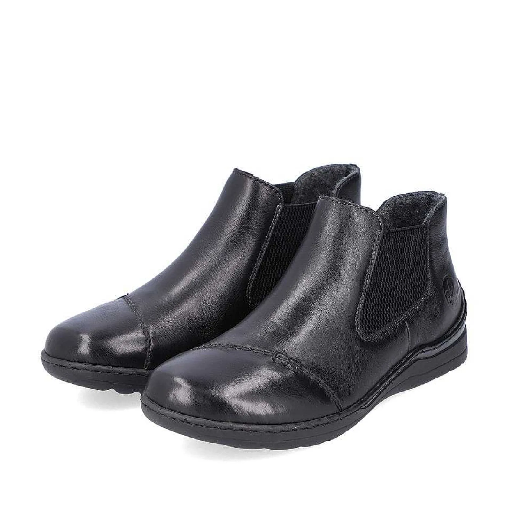 Rieker Ankle Boots & Boots-Women'S Chelsea Boots Glossy Black