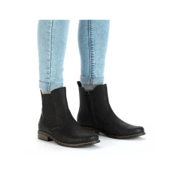 Rieker Ankle Boots & Boots-Women'S Chelsea Boots Jet Black