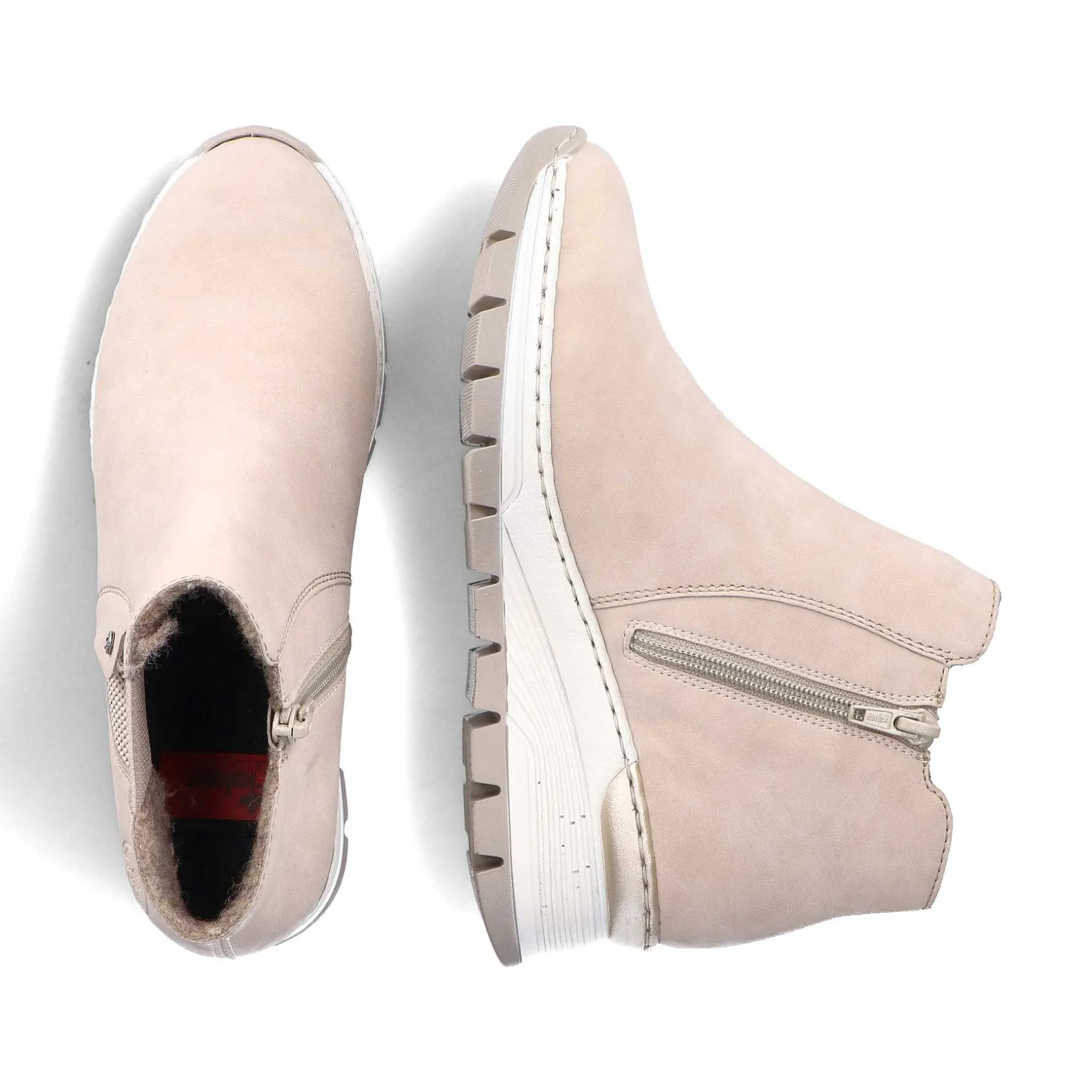 Rieker Ankle Boots & Boots-Women'S Chelsea Boots Cream Beige