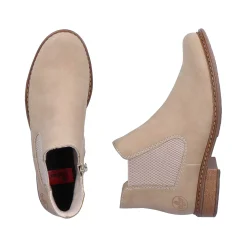 Rieker Ankle Boots & Boots-Women'S Chelsea Boots Sand Beige